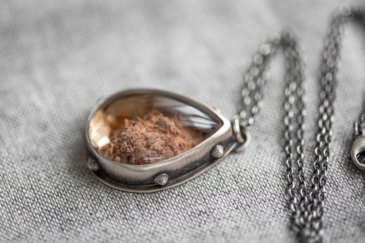 Medium | Barnacled Tidal Pool Necklace | #26