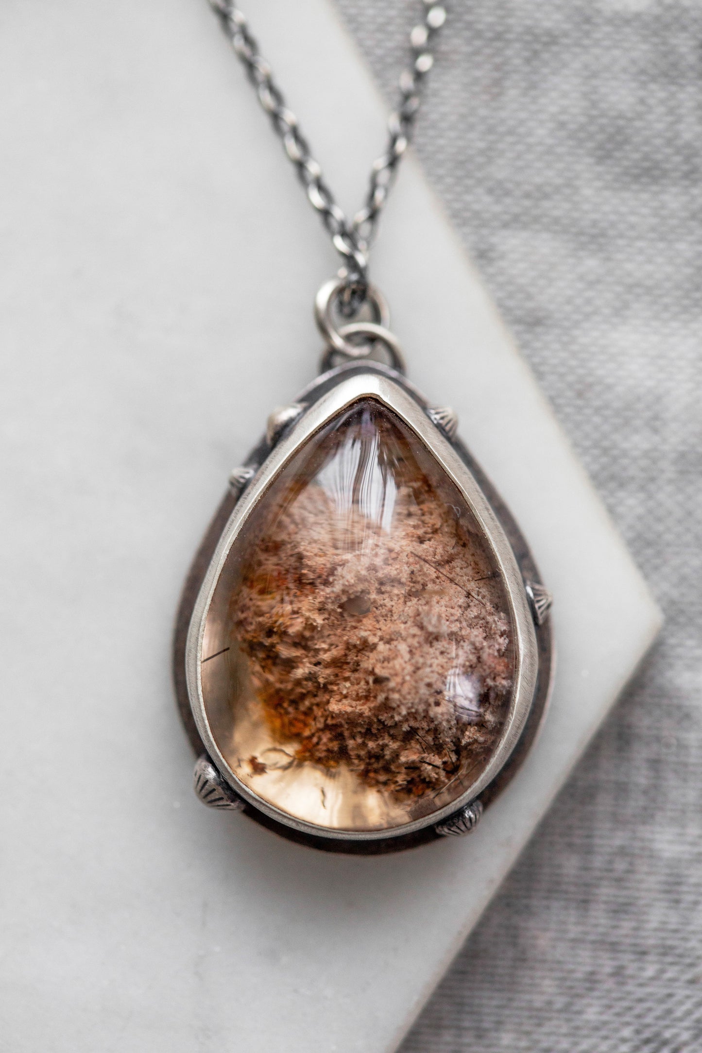 Medium | Barnacled Tidal Pool Necklace | #26