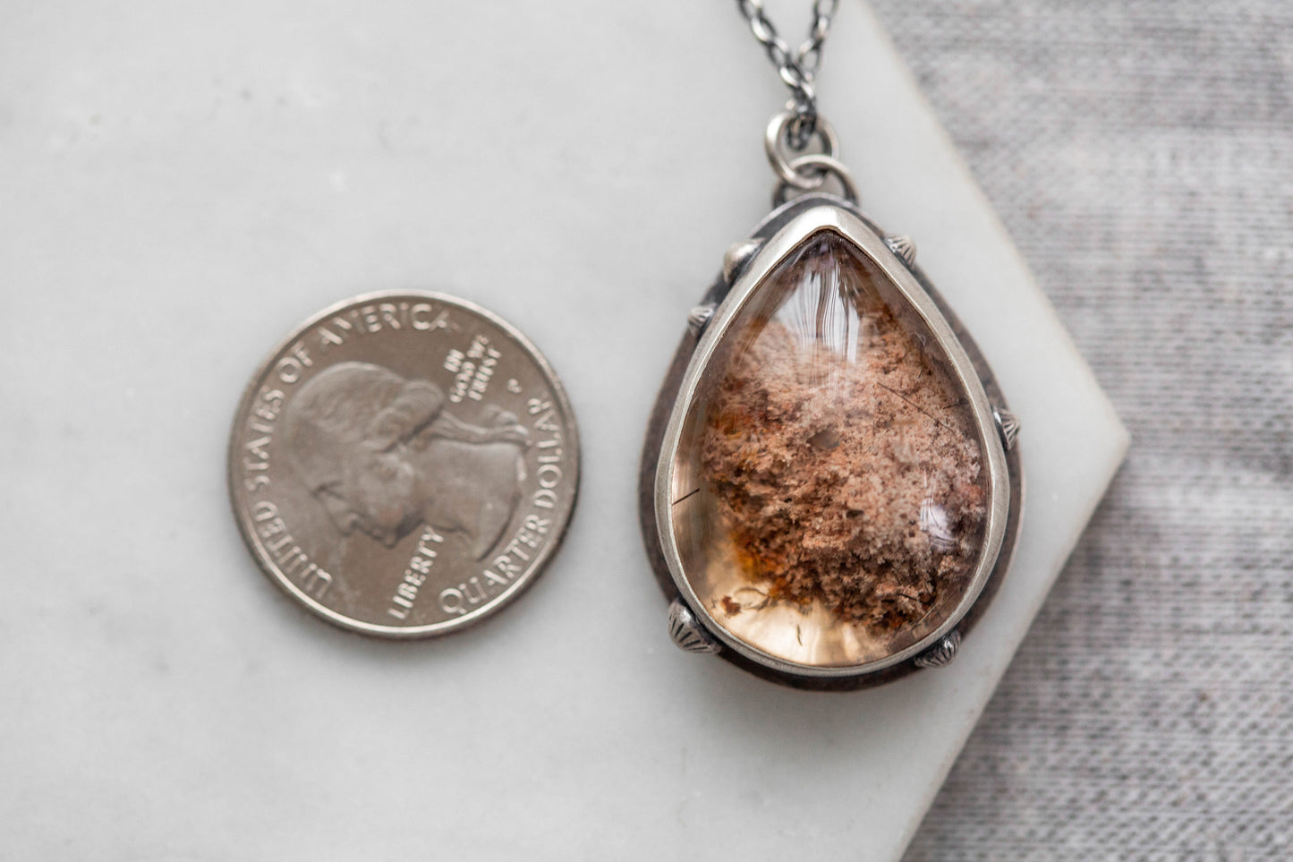 Medium | Barnacled Tidal Pool Necklace | #26