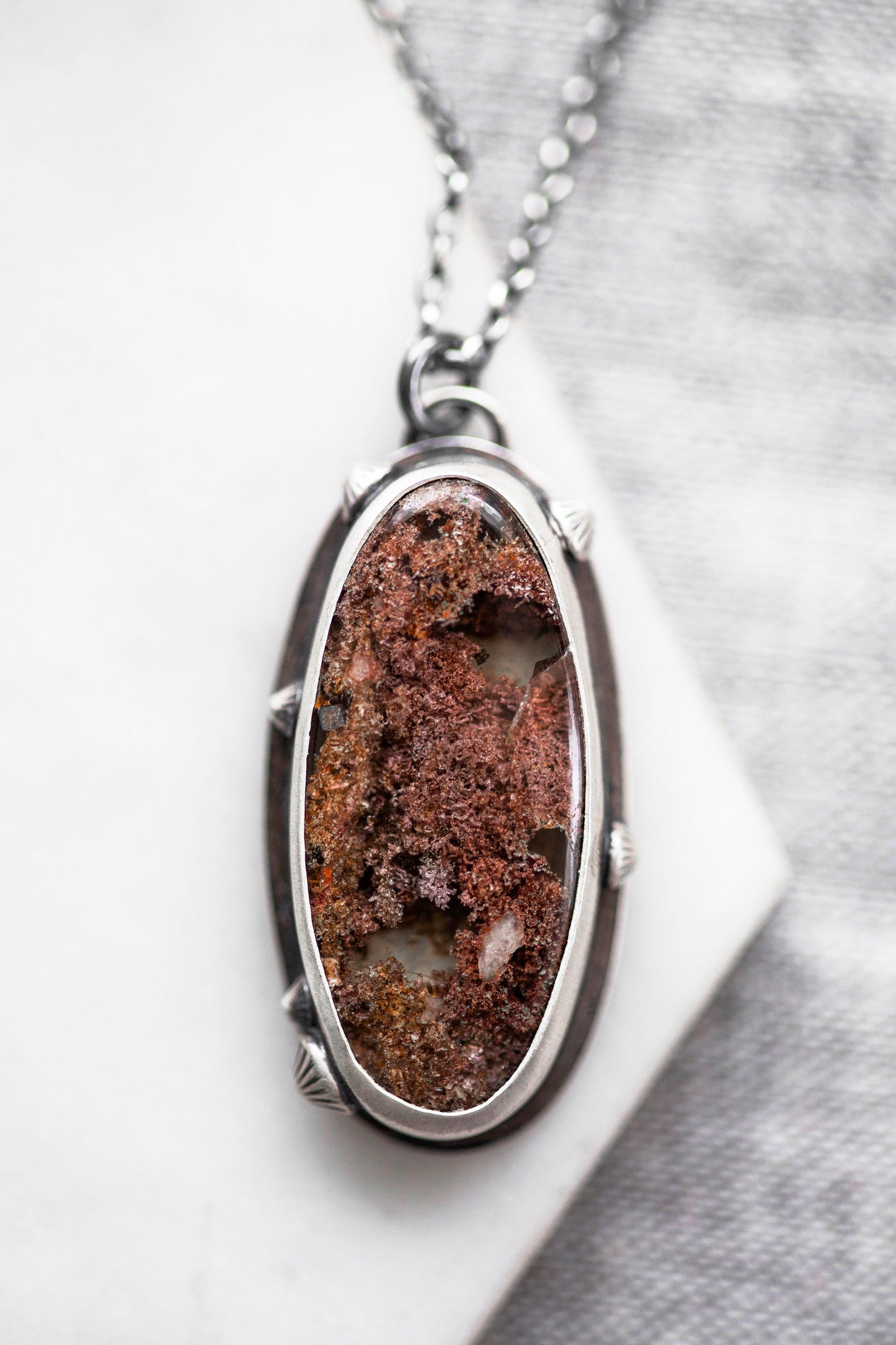Large | Barnacled Tidal Pool Necklace | #27
