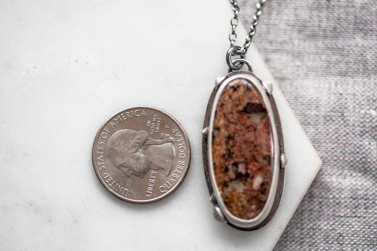 Large | Barnacled Tidal Pool Necklace | #27