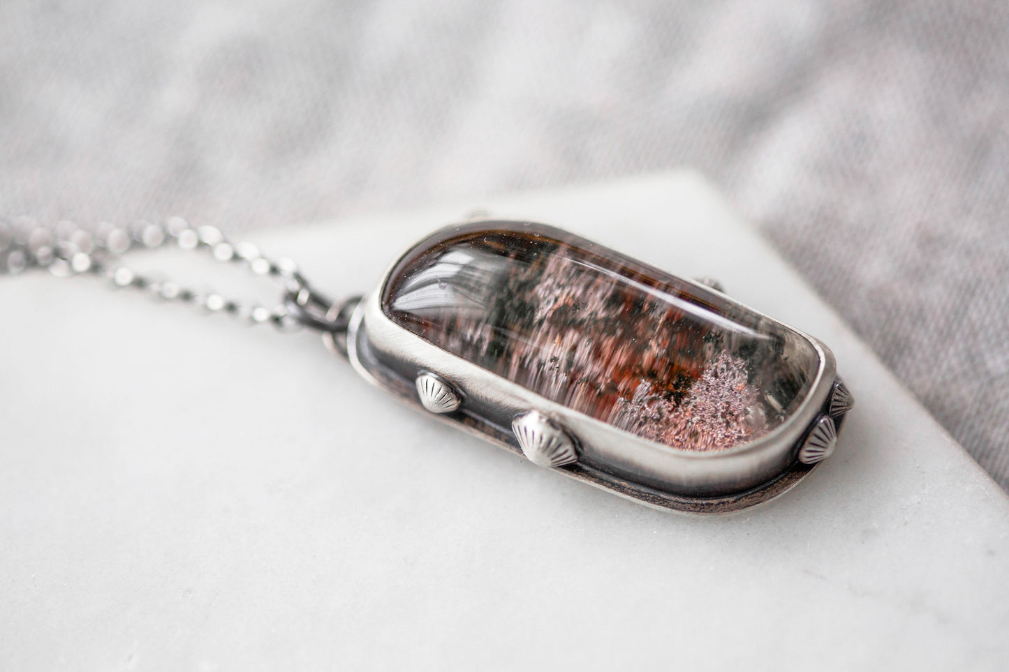 Medium | Barnacled Tidal Pool Necklace | #28
