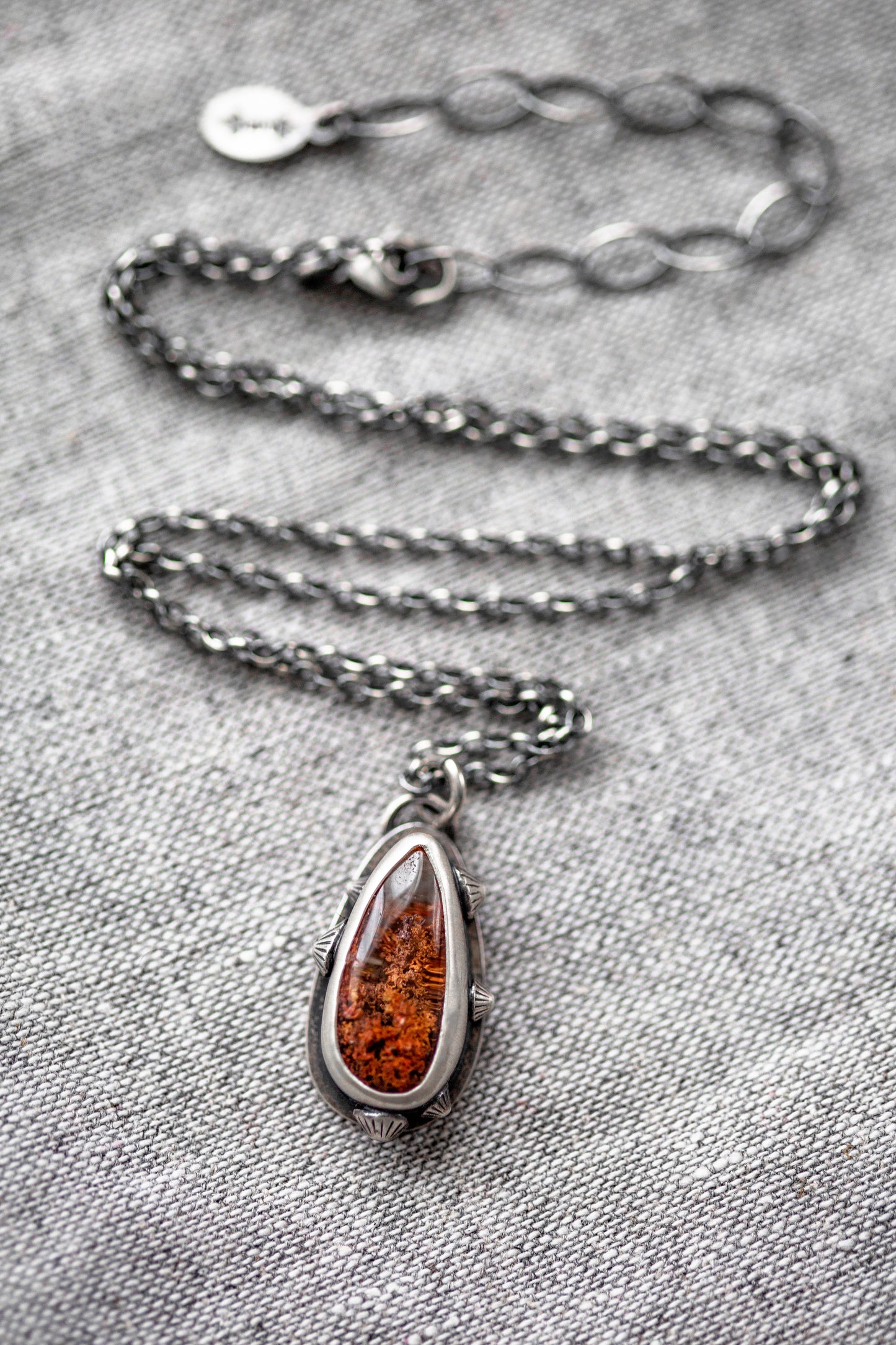 Small | Barnacled Tidal Pool Necklace | #30