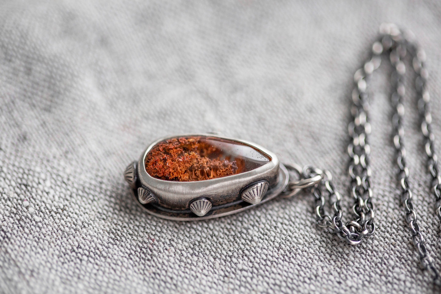 Small | Barnacled Tidal Pool Necklace | #30