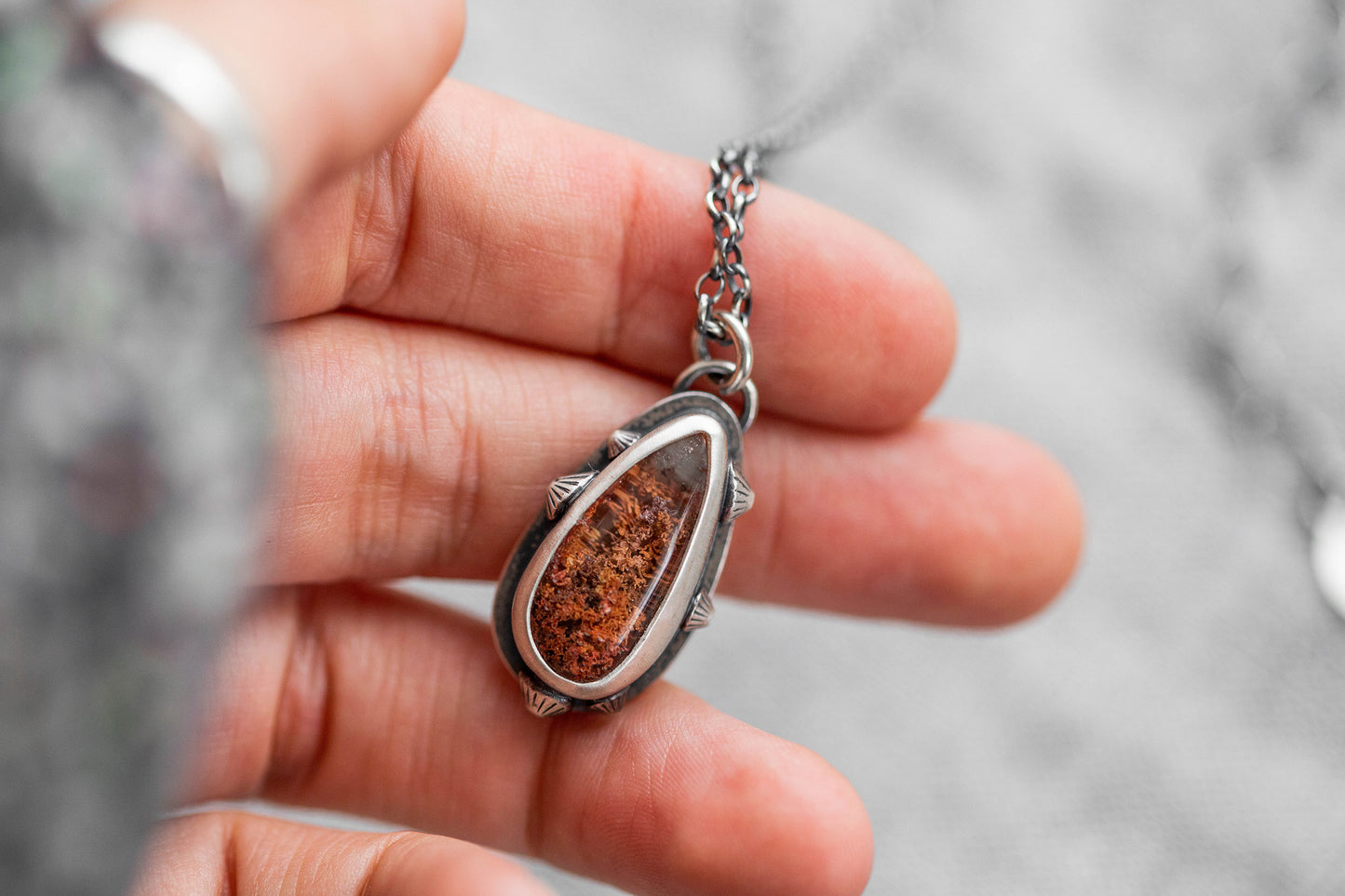 Small | Barnacled Tidal Pool Necklace | #30