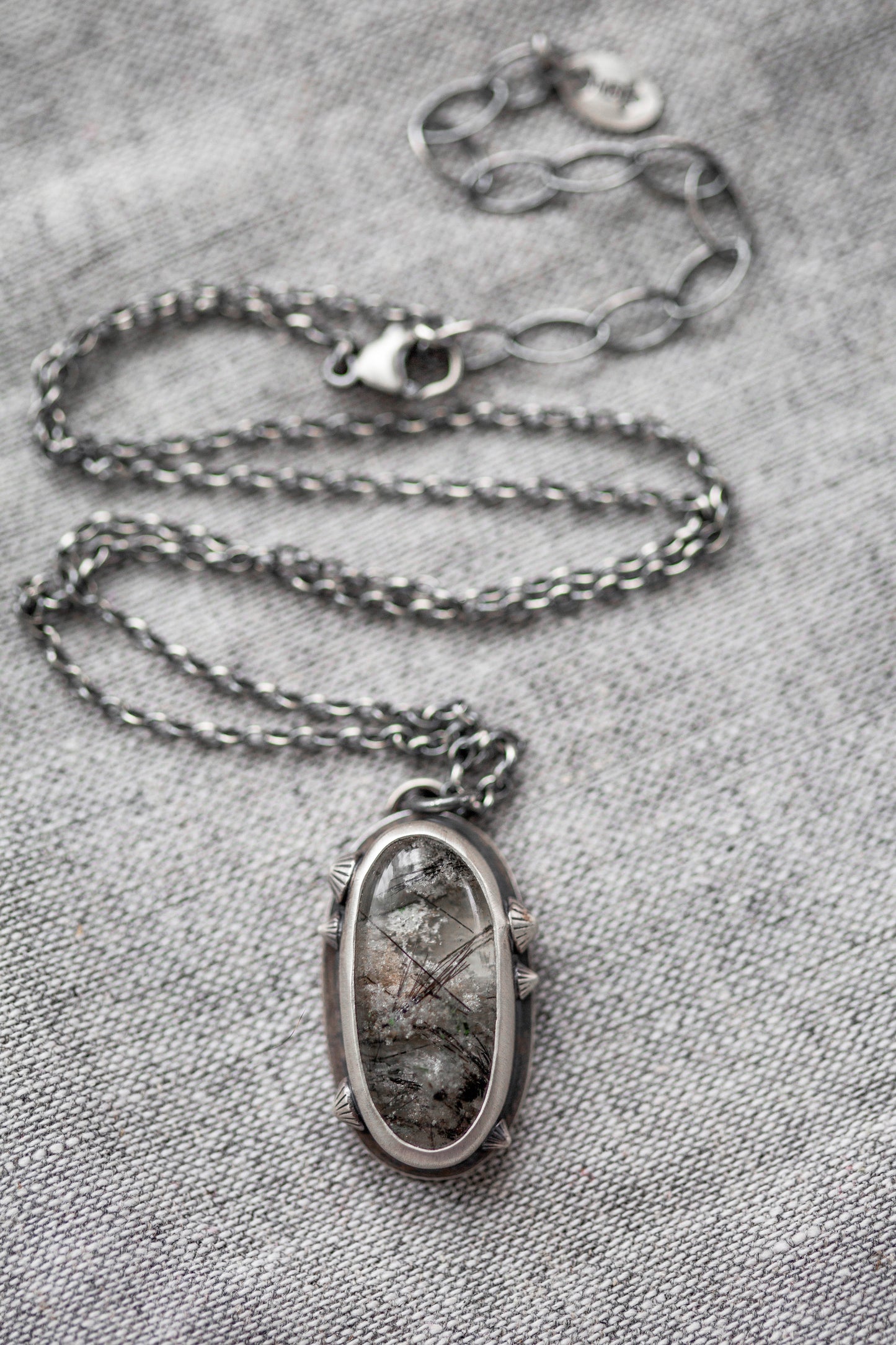 Small | Barnacled Tidal Pool Necklace | #31