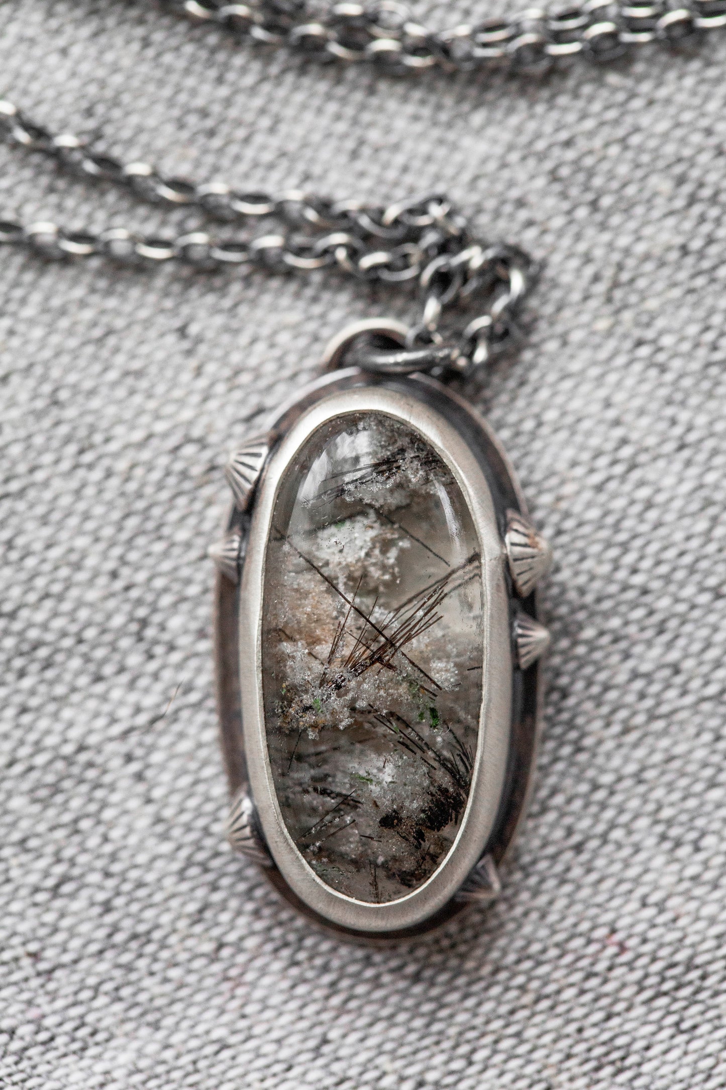 Small | Barnacled Tidal Pool Necklace | #31