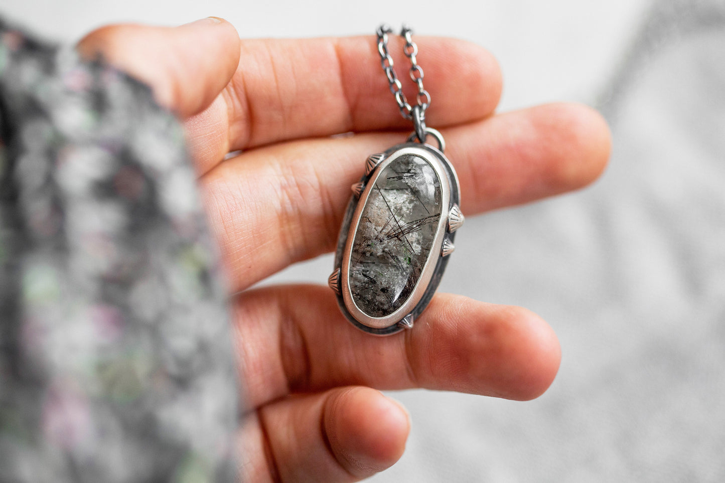 Small | Barnacled Tidal Pool Necklace | #31