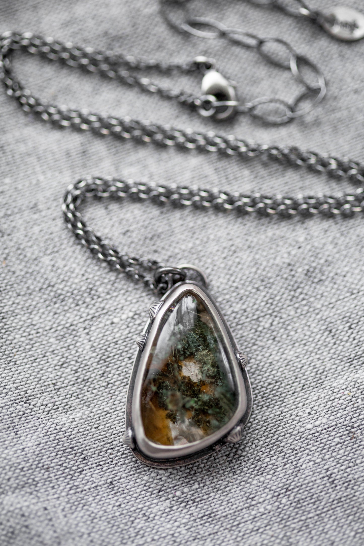 Medium | Barnacled Tidal Pool Necklace | #32