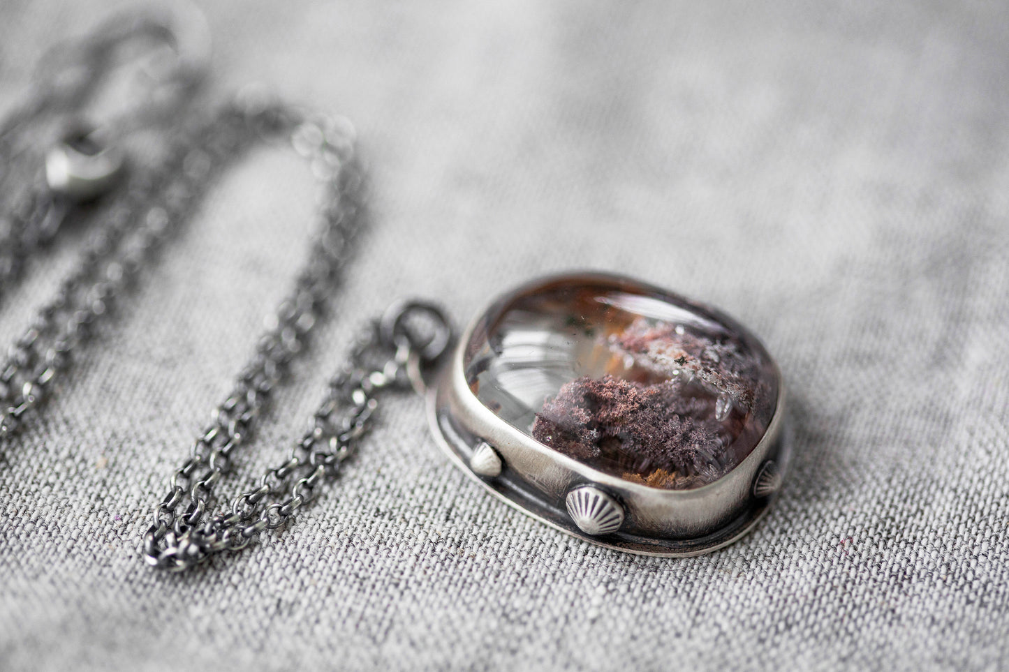 Medium | Barnacled Tidal Pool Necklace | #33