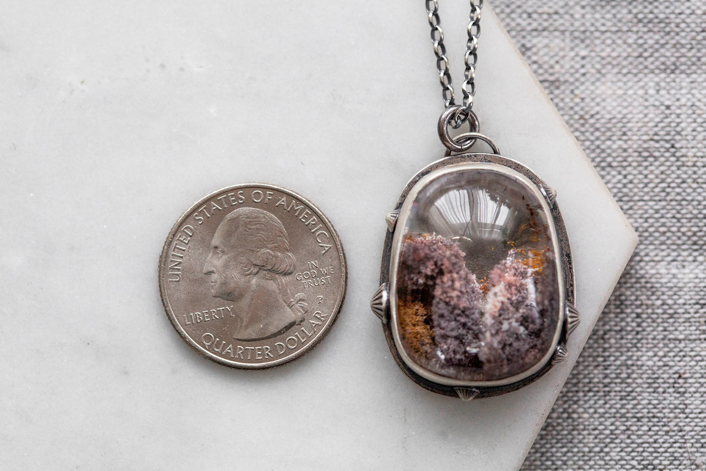 Medium | Barnacled Tidal Pool Necklace | #33
