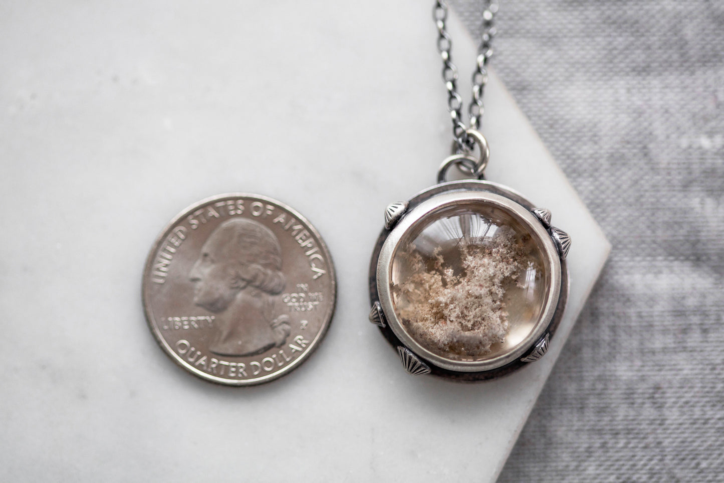 Small | Barnacled Tidal Pool Necklace | #34