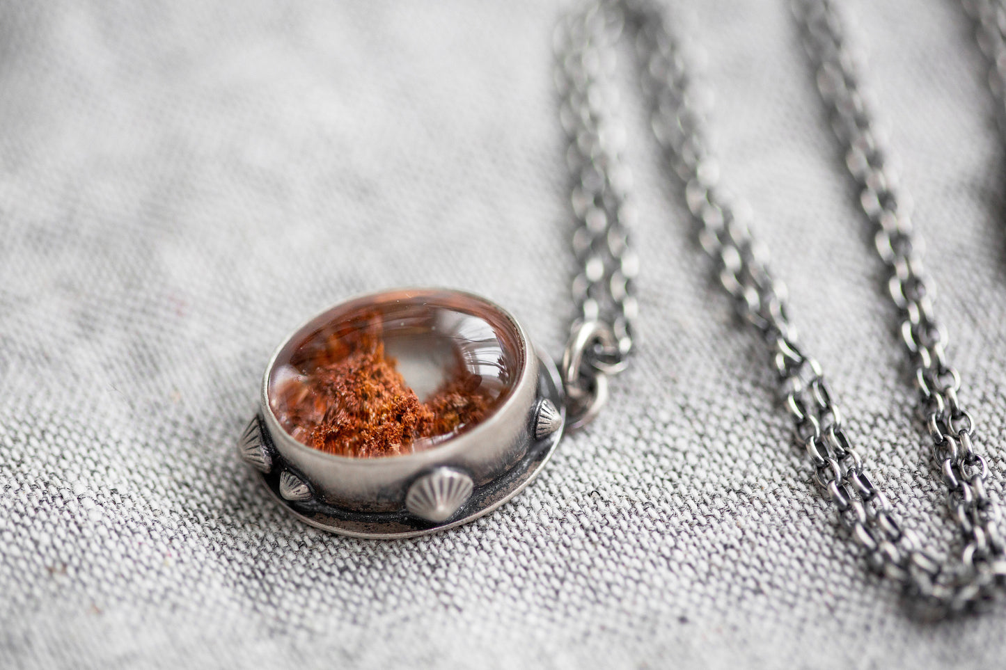 Small | Barnacled Tidal Pool Necklace | #35