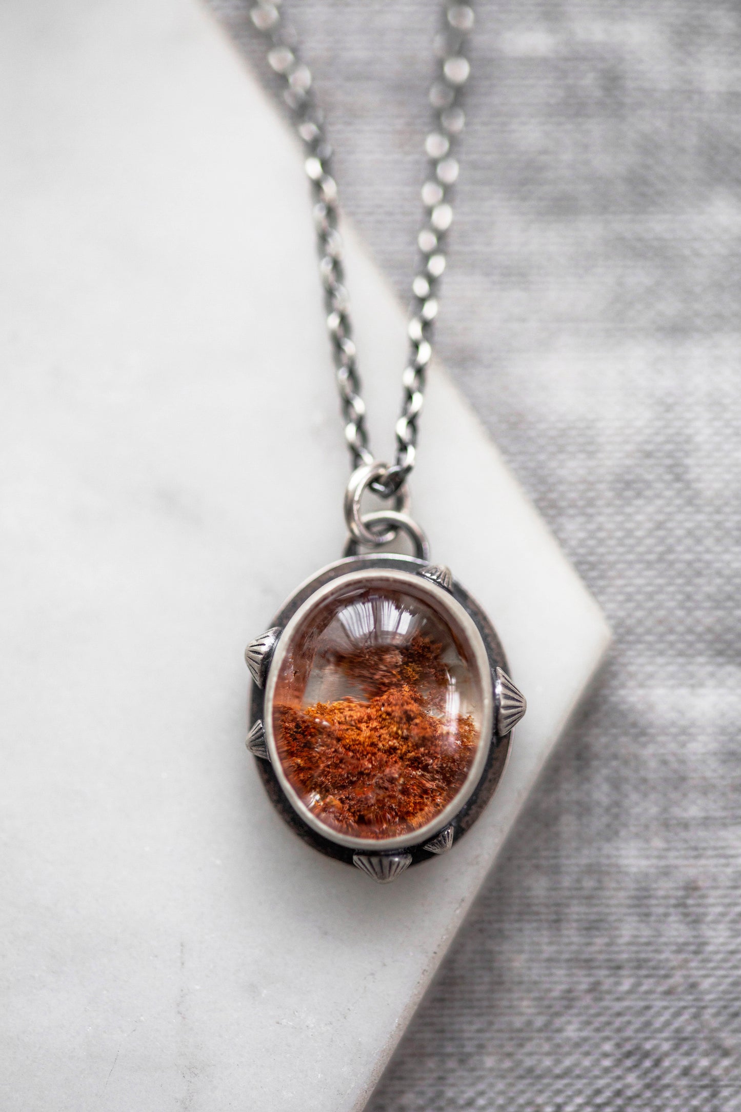 Small | Barnacled Tidal Pool Necklace | #35