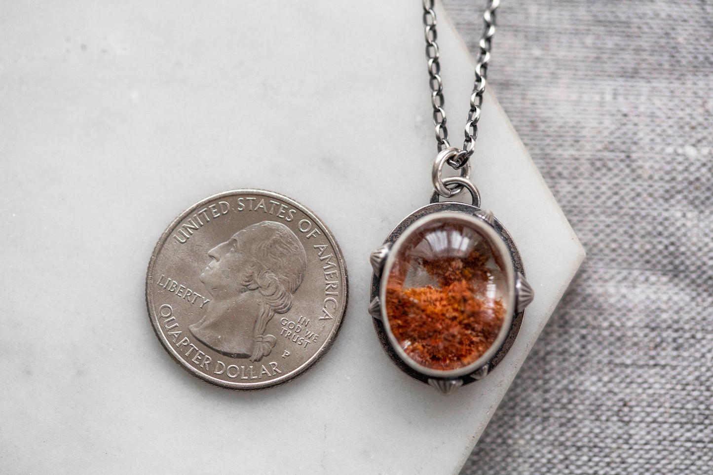 Small | Barnacled Tidal Pool Necklace | #35