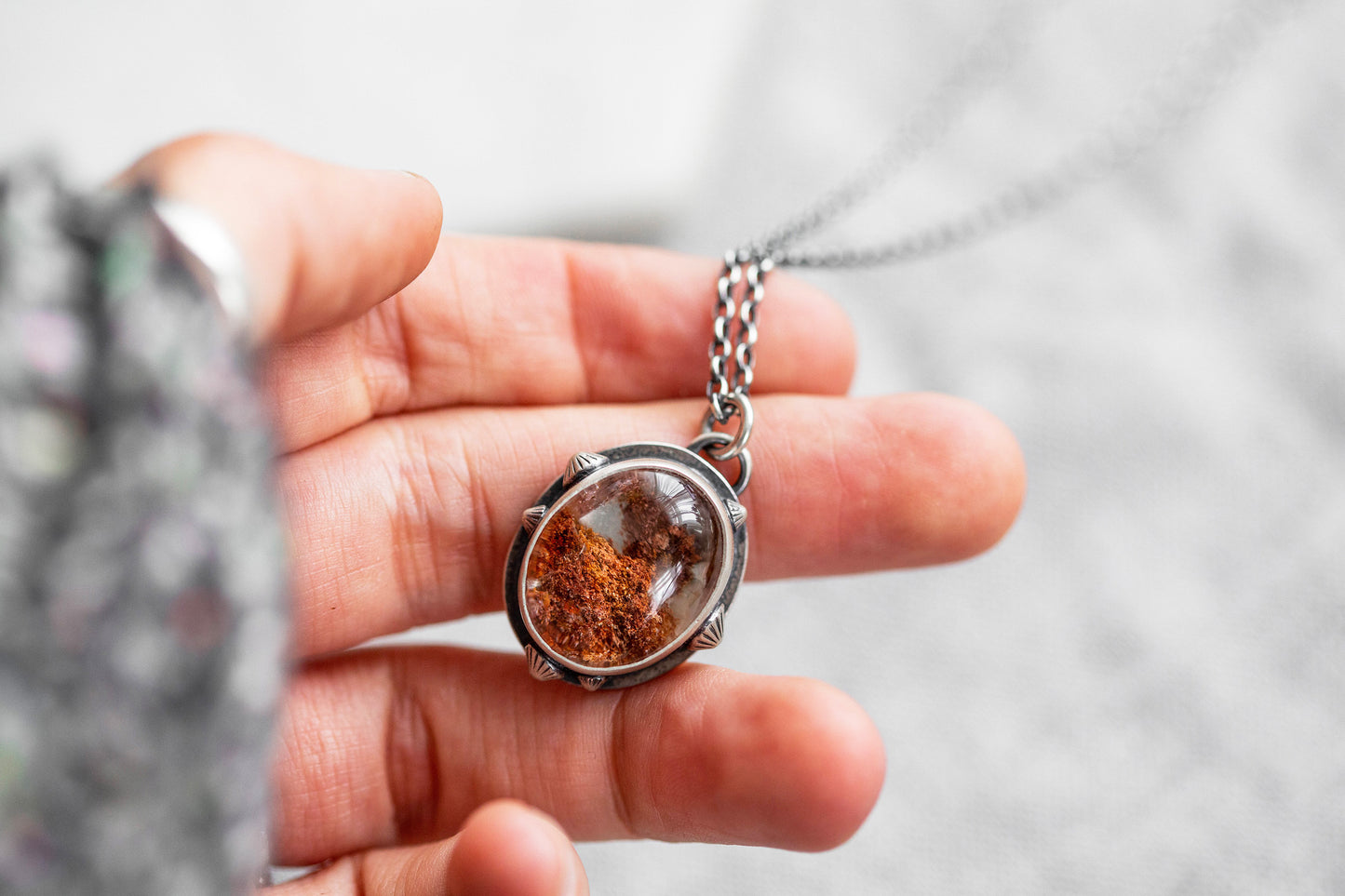 Small | Barnacled Tidal Pool Necklace | #35