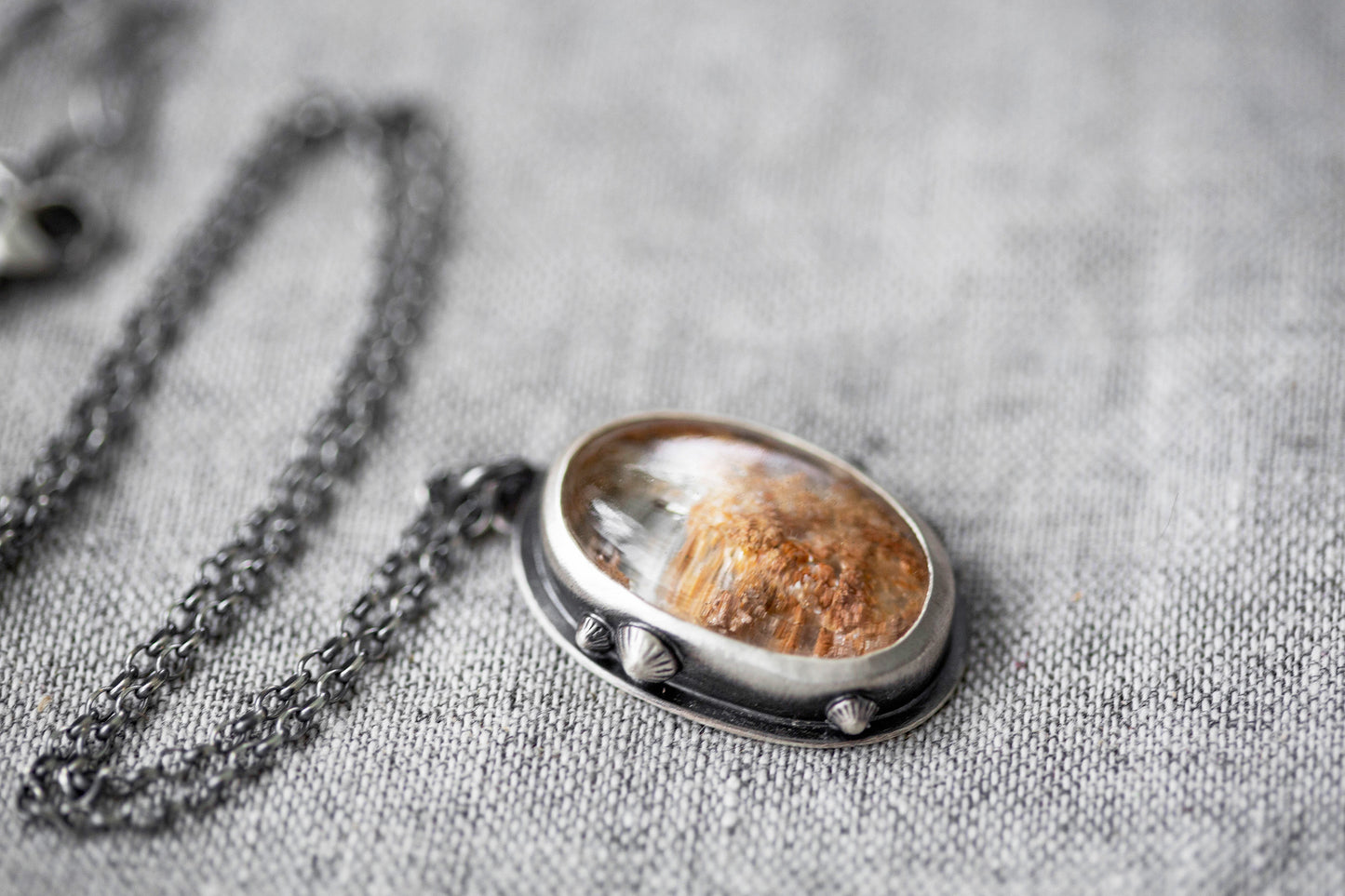 Medium | Barnacled Tidal Pool Necklace | #36