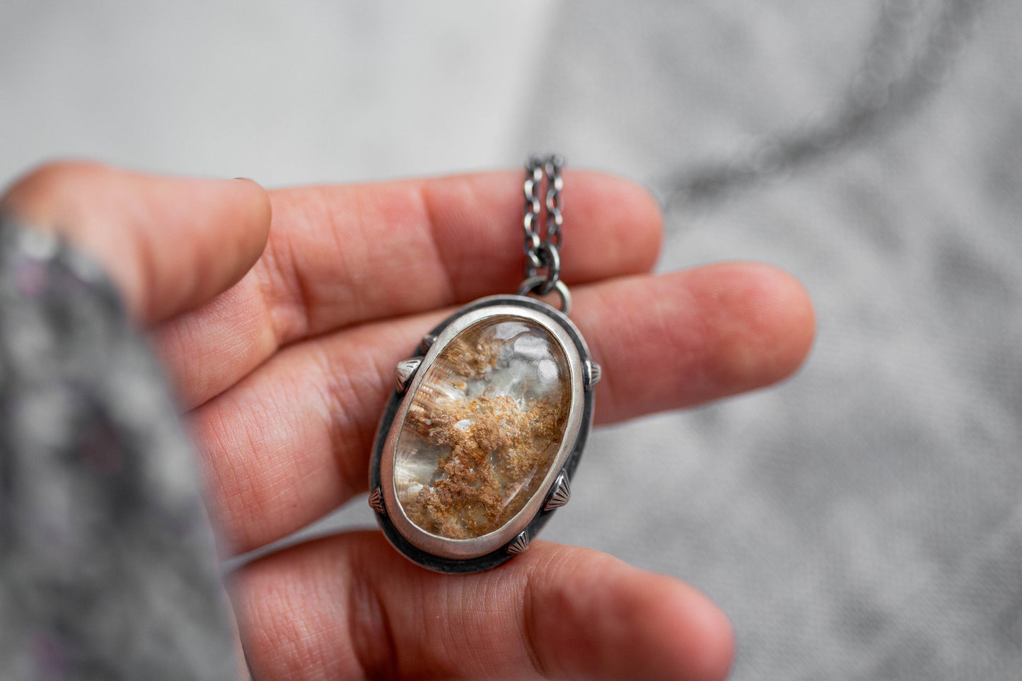 Medium | Barnacled Tidal Pool Necklace | #36