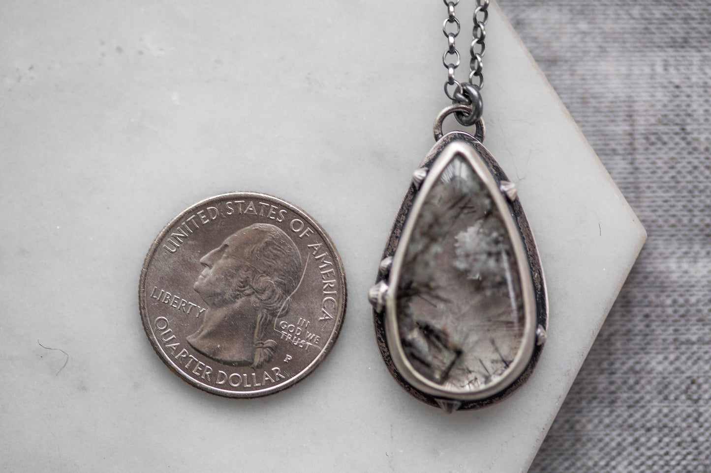 Small | Barnacled Tidal Pool Necklace | #37