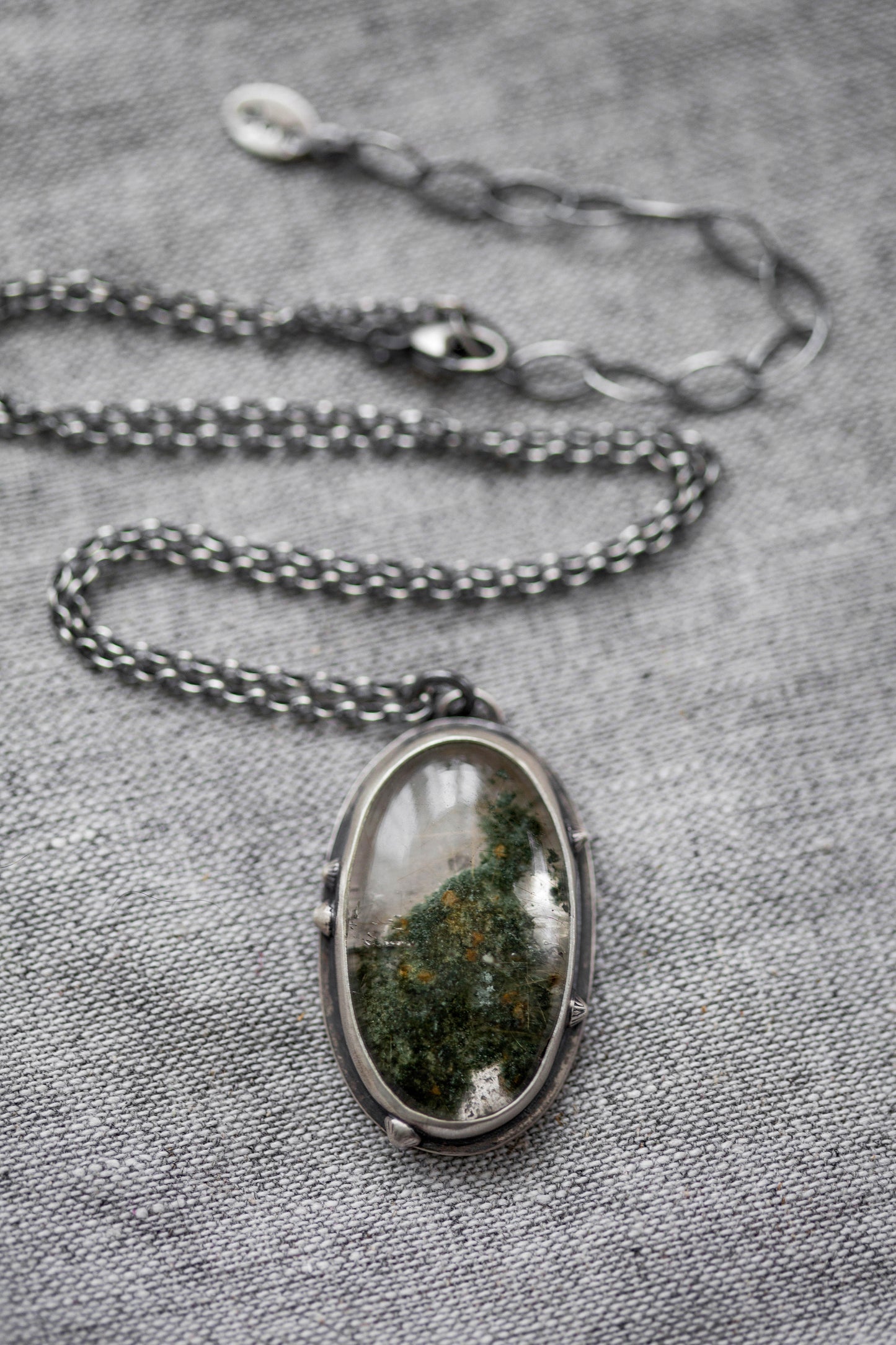 Large | Barnacled Tidal Pool Necklace | #39