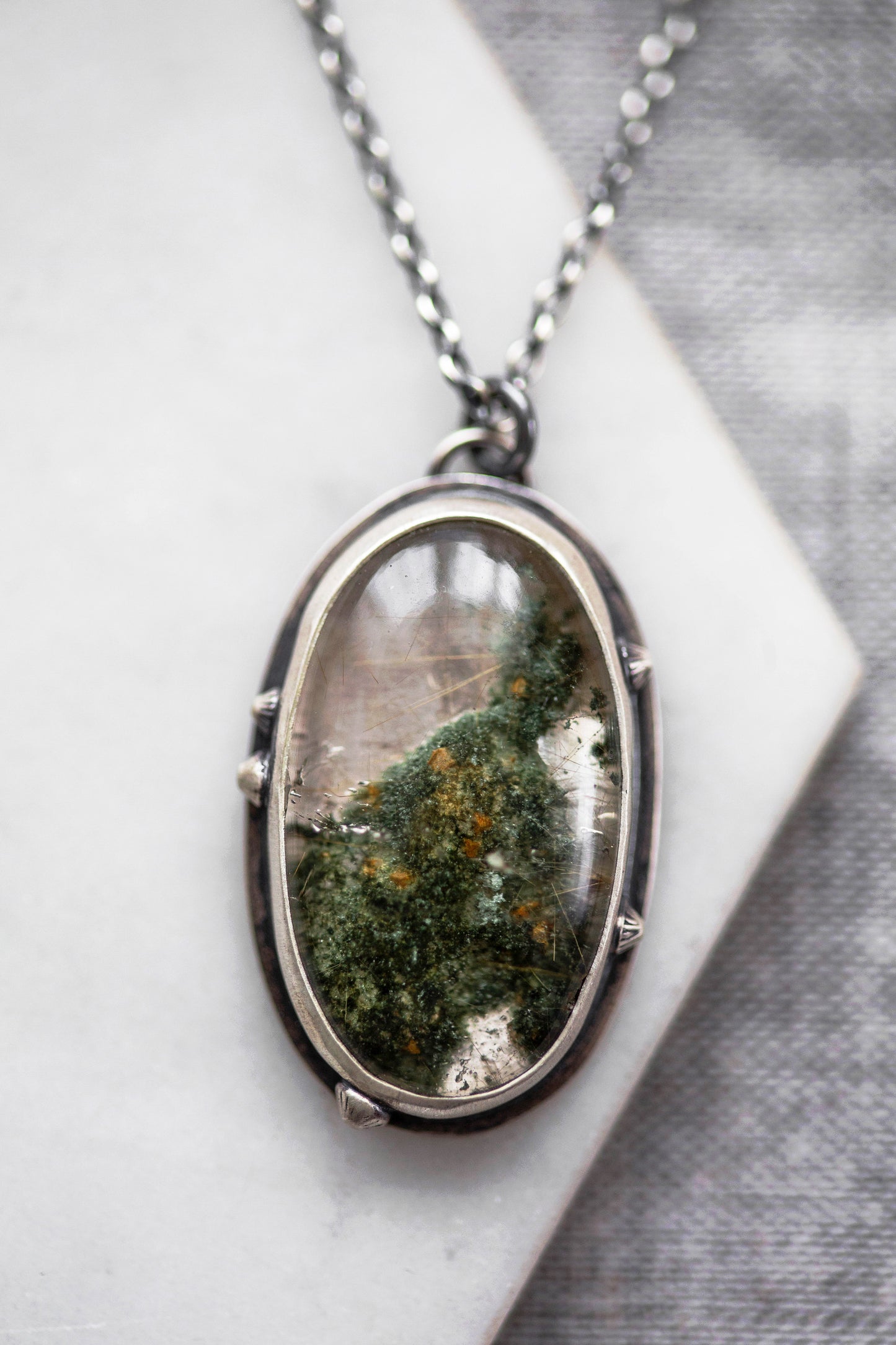Large | Barnacled Tidal Pool Necklace | #39