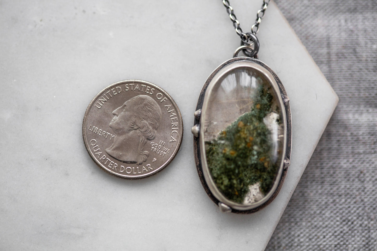 Large | Barnacled Tidal Pool Necklace | #39