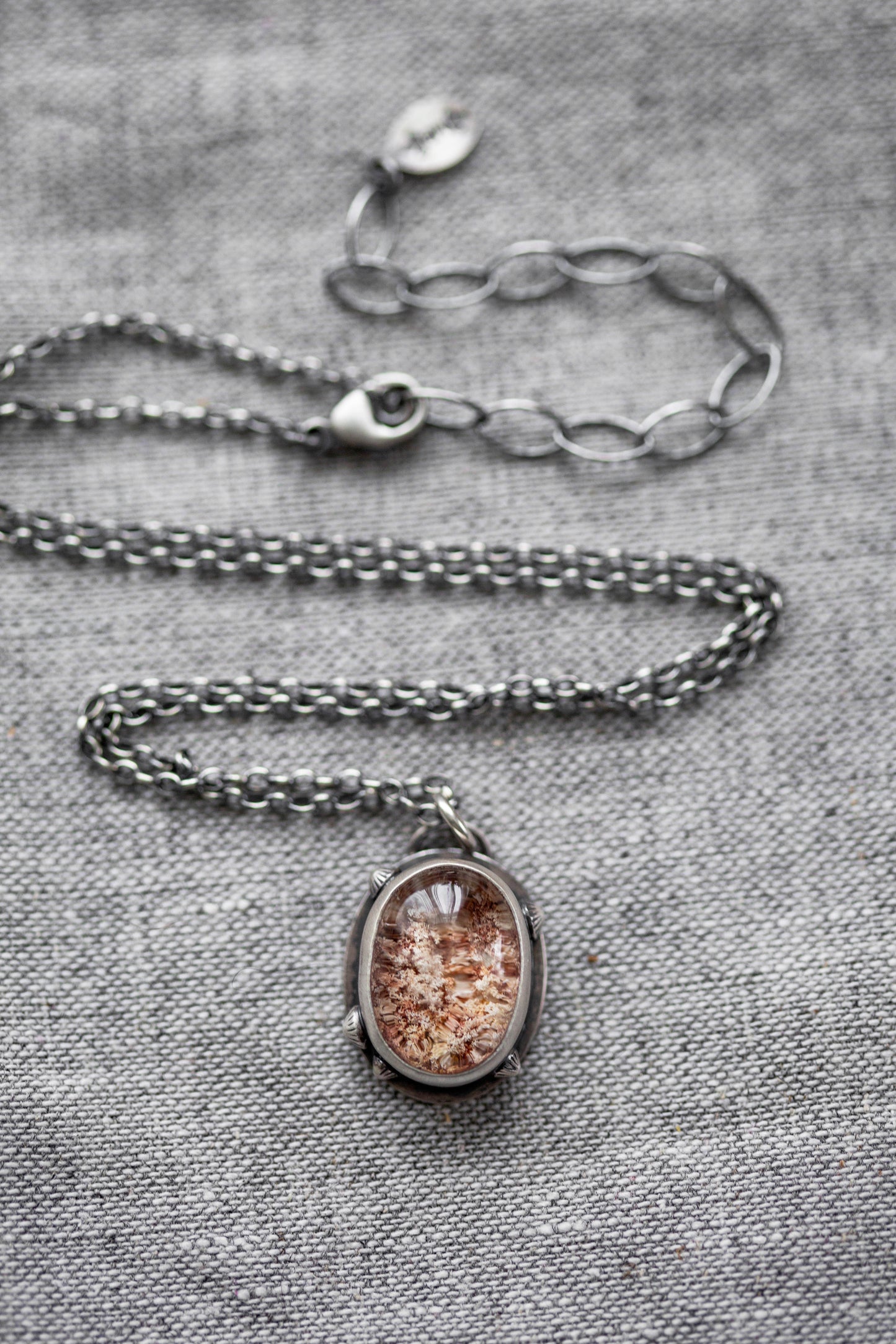 Small | Barnacled Tidal Pool Necklace | #40