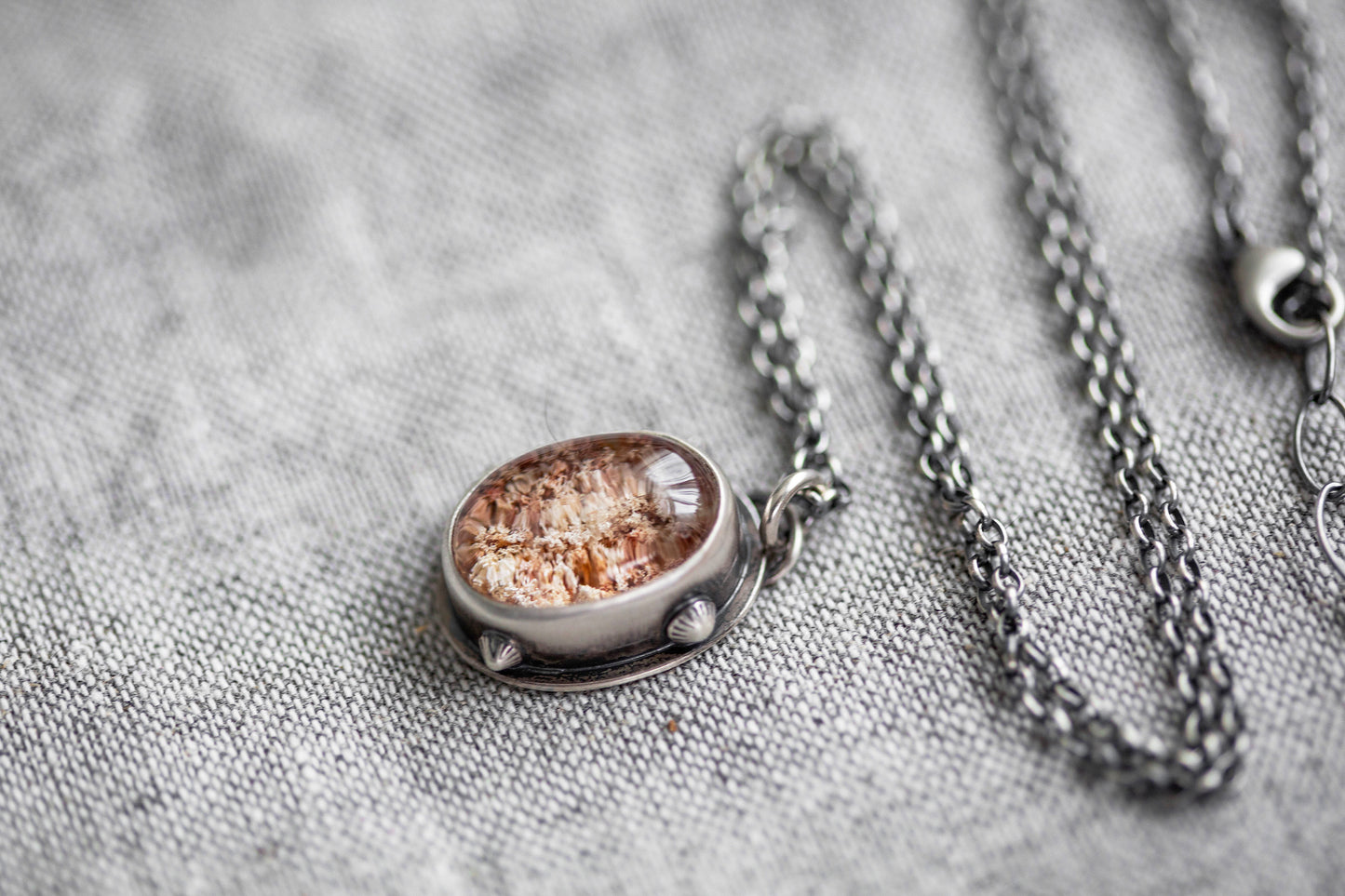 Small | Barnacled Tidal Pool Necklace | #40