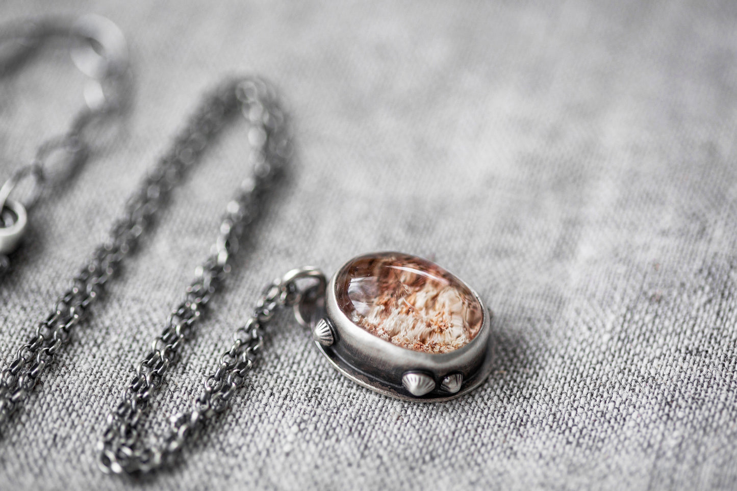 Small | Barnacled Tidal Pool Necklace | #40