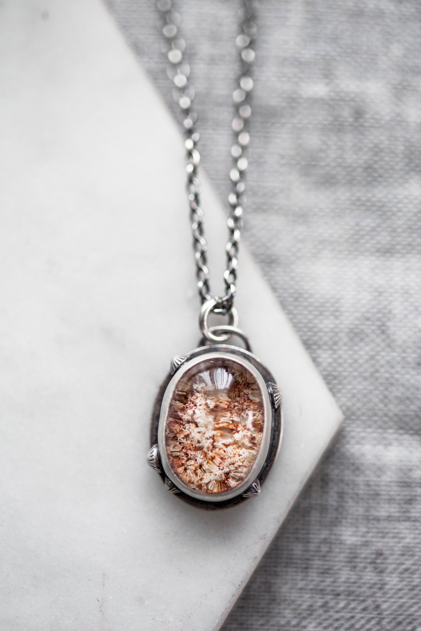 Small | Barnacled Tidal Pool Necklace | #40