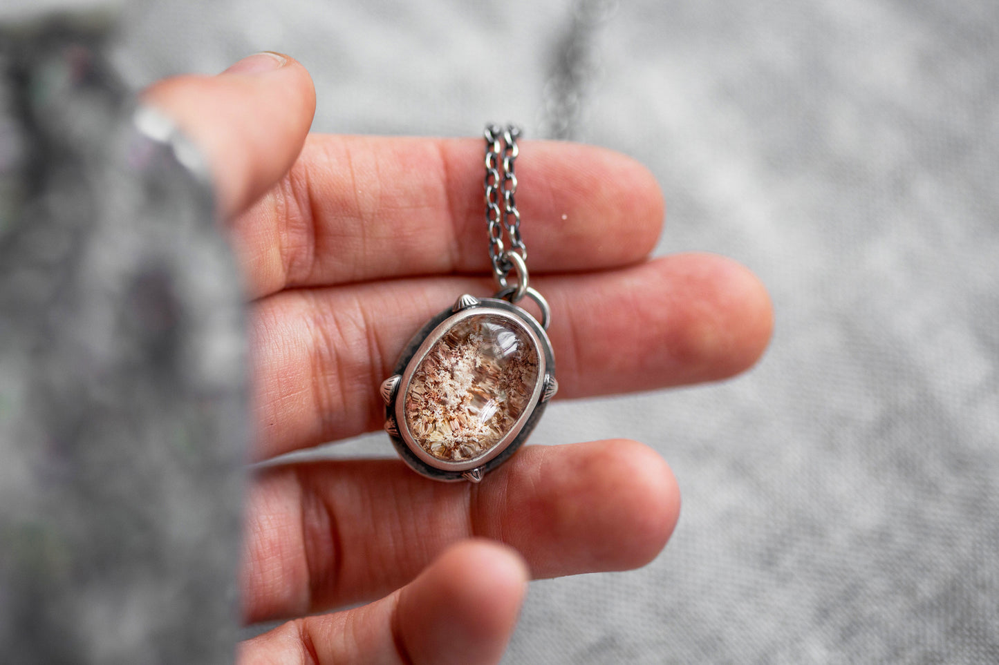 Small | Barnacled Tidal Pool Necklace | #40