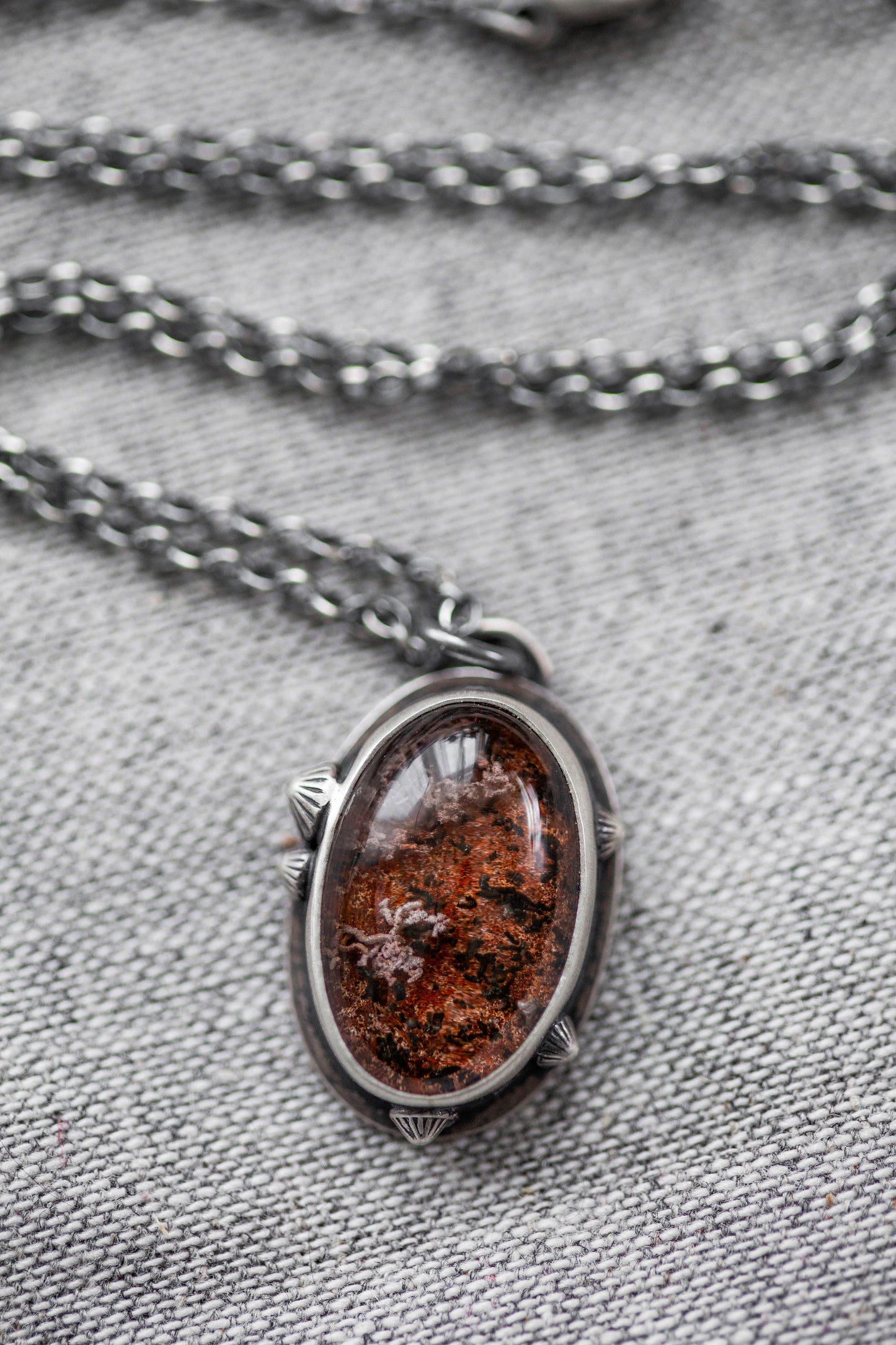 Small | Barnacled Tidal Pool Necklace | #41