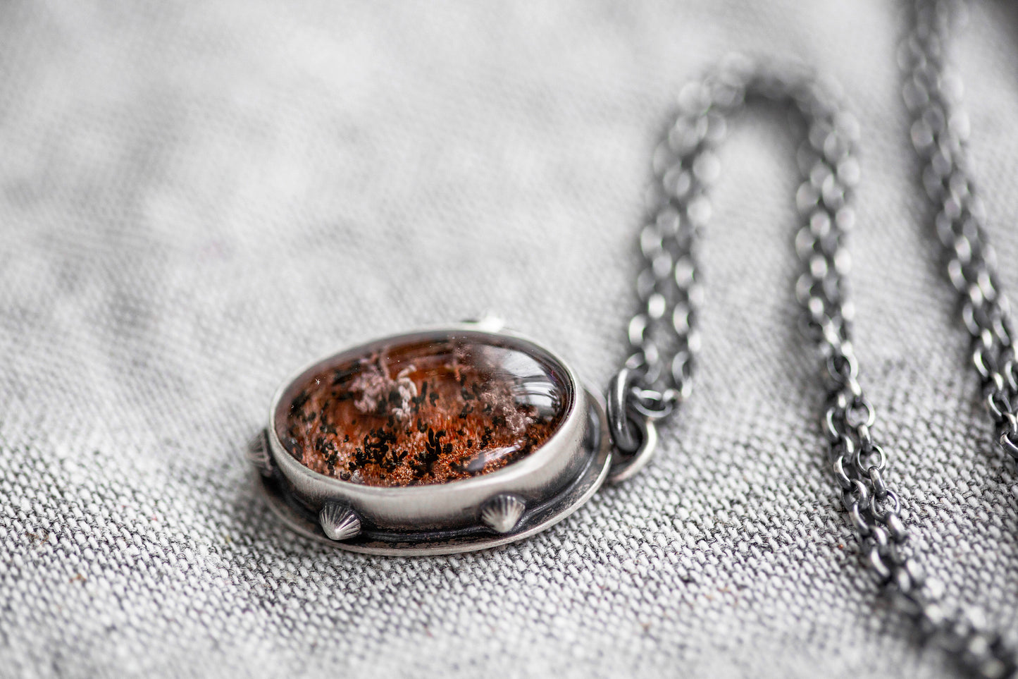 Small | Barnacled Tidal Pool Necklace | #41