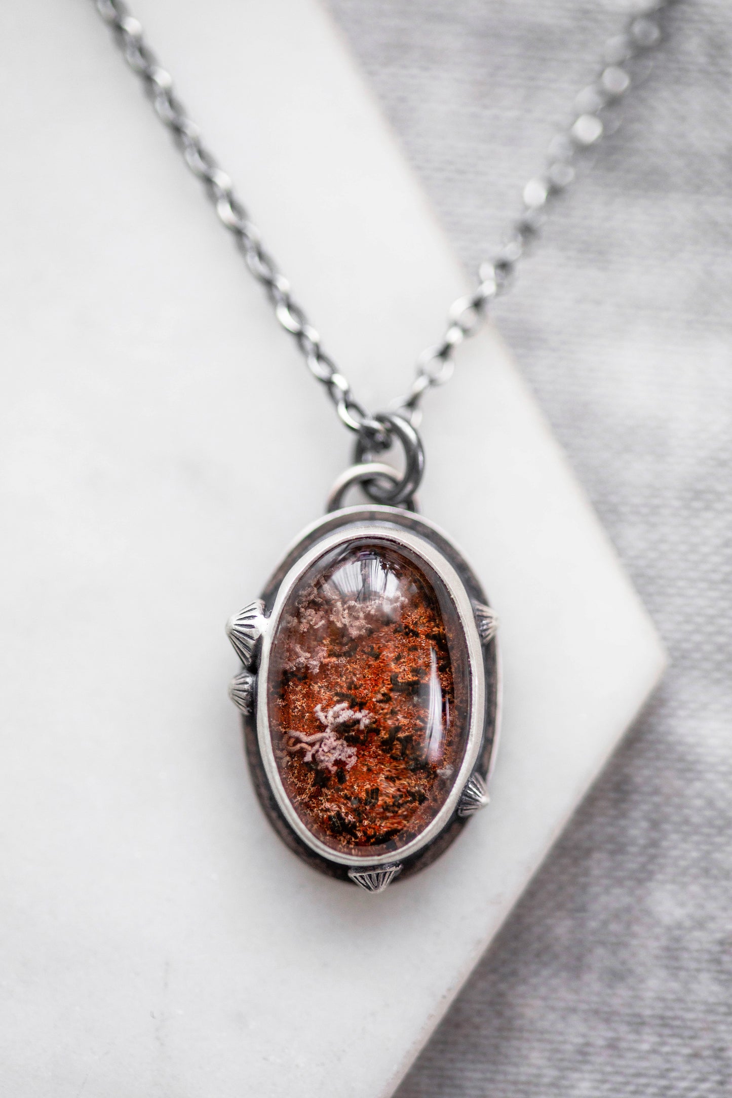 Small | Barnacled Tidal Pool Necklace | #41
