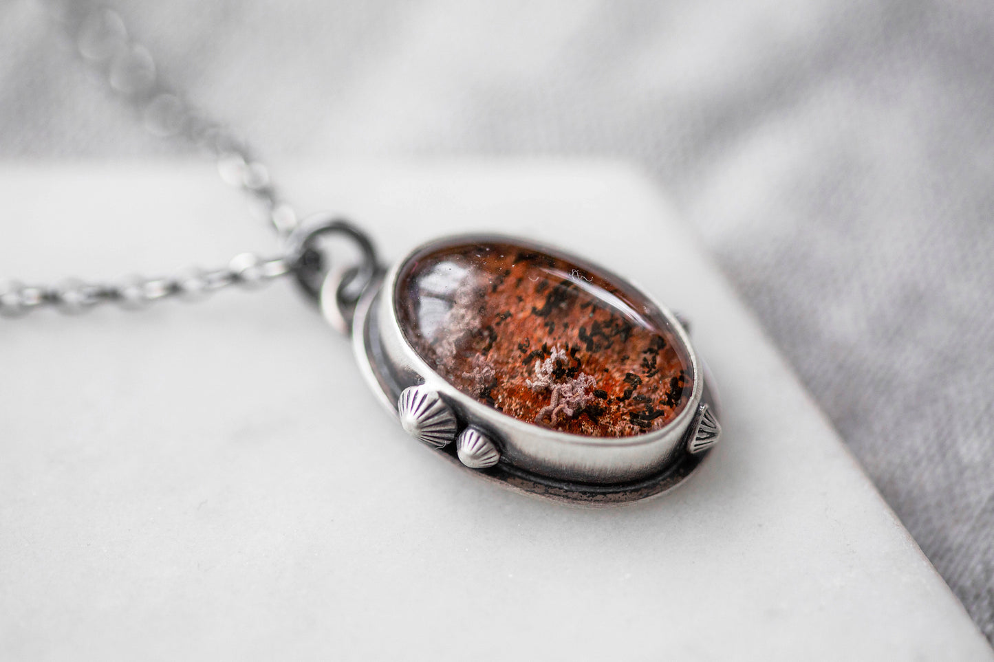 Small | Barnacled Tidal Pool Necklace | #41