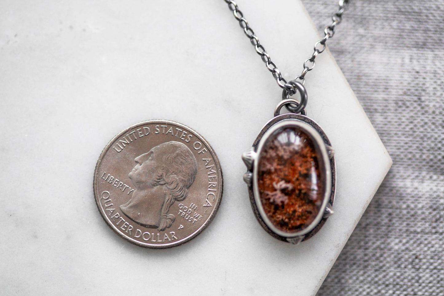 Small | Barnacled Tidal Pool Necklace | #41