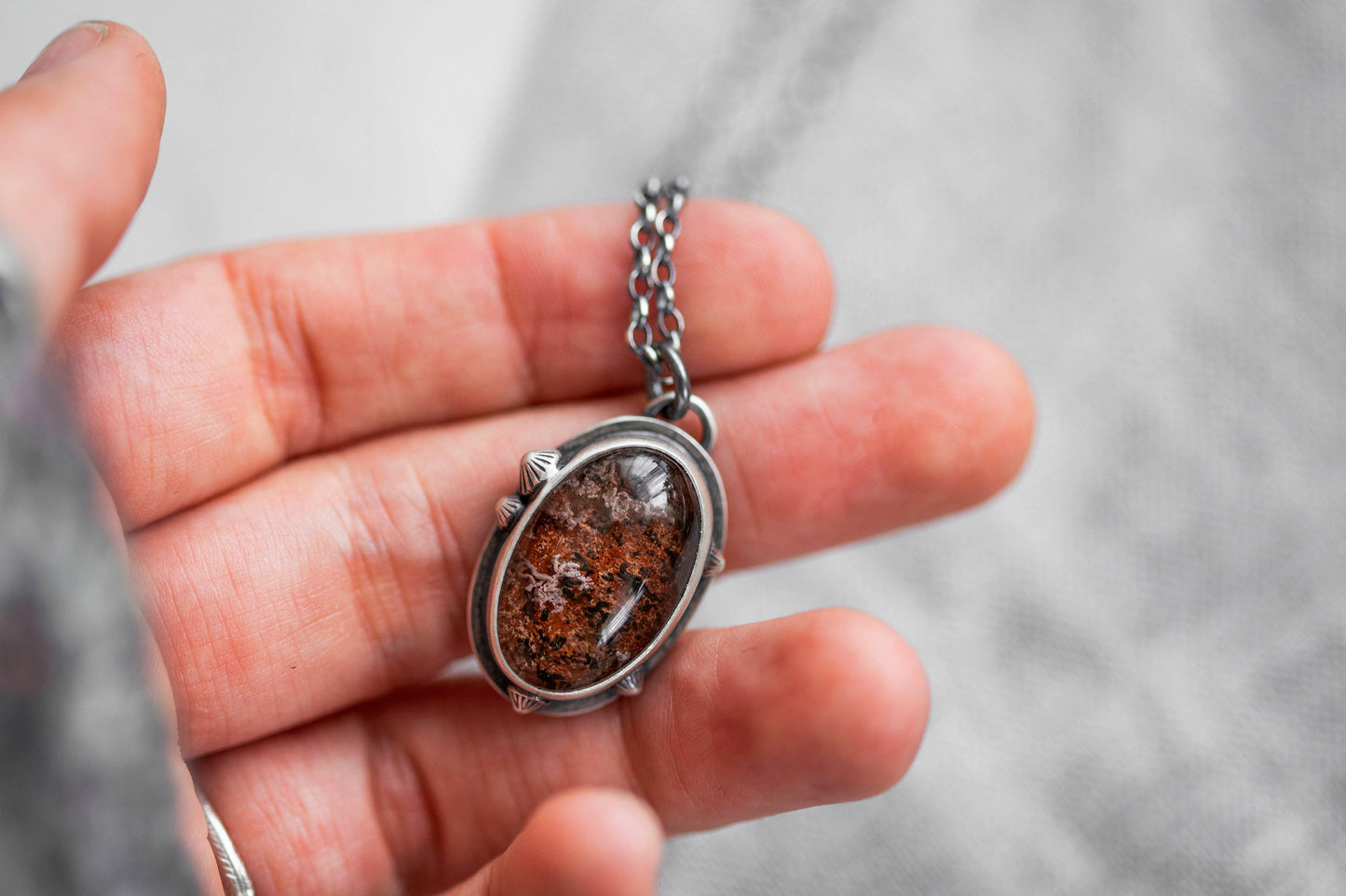 Small | Barnacled Tidal Pool Necklace | #41