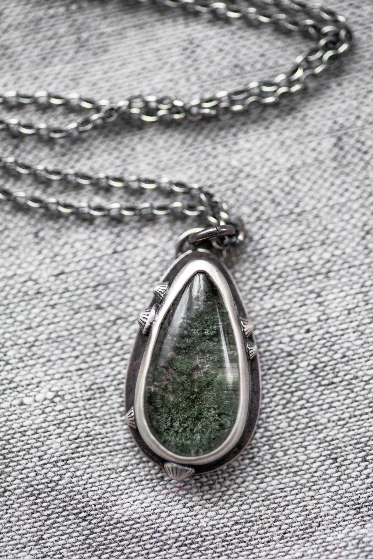 Small | Barnacled Tidal Pool Necklace | #42