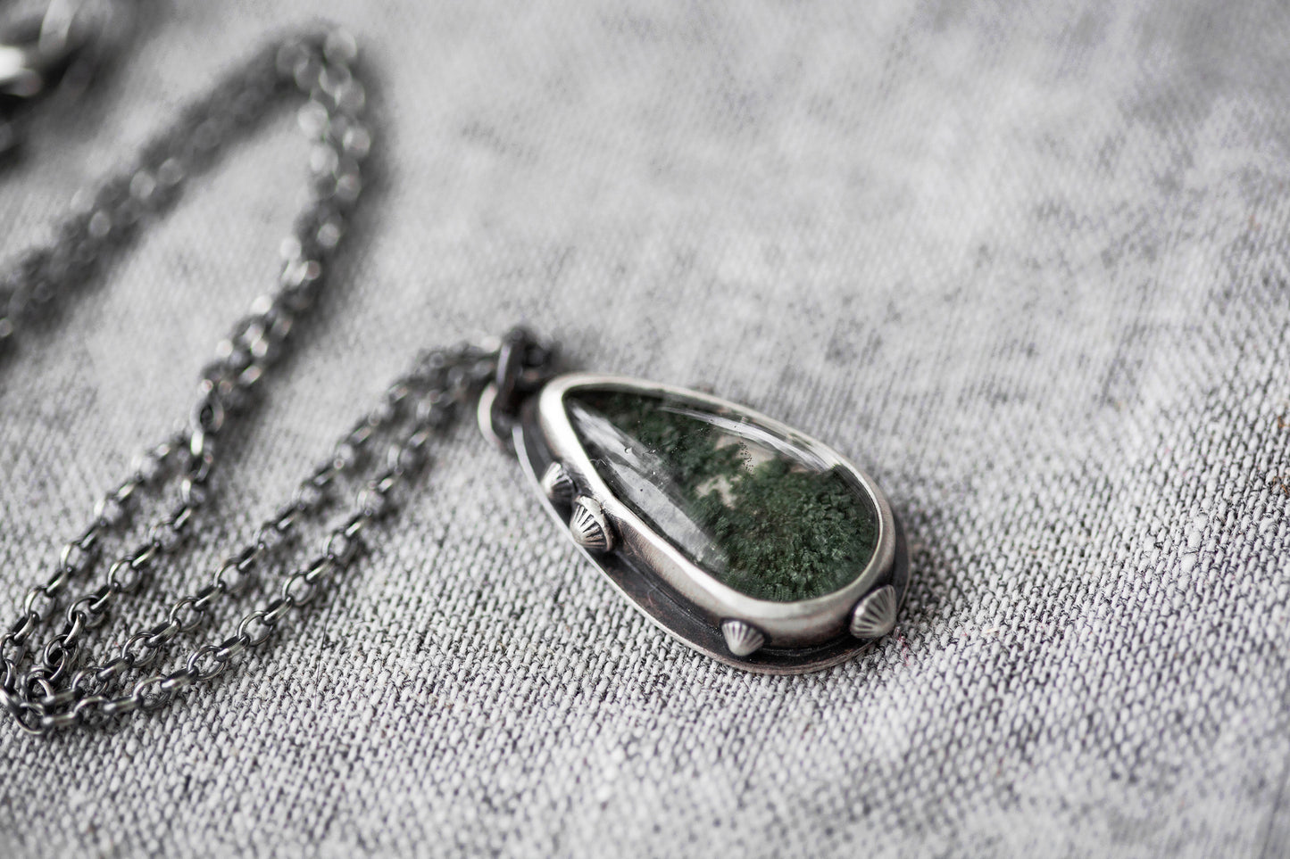 Small | Barnacled Tidal Pool Necklace | #42