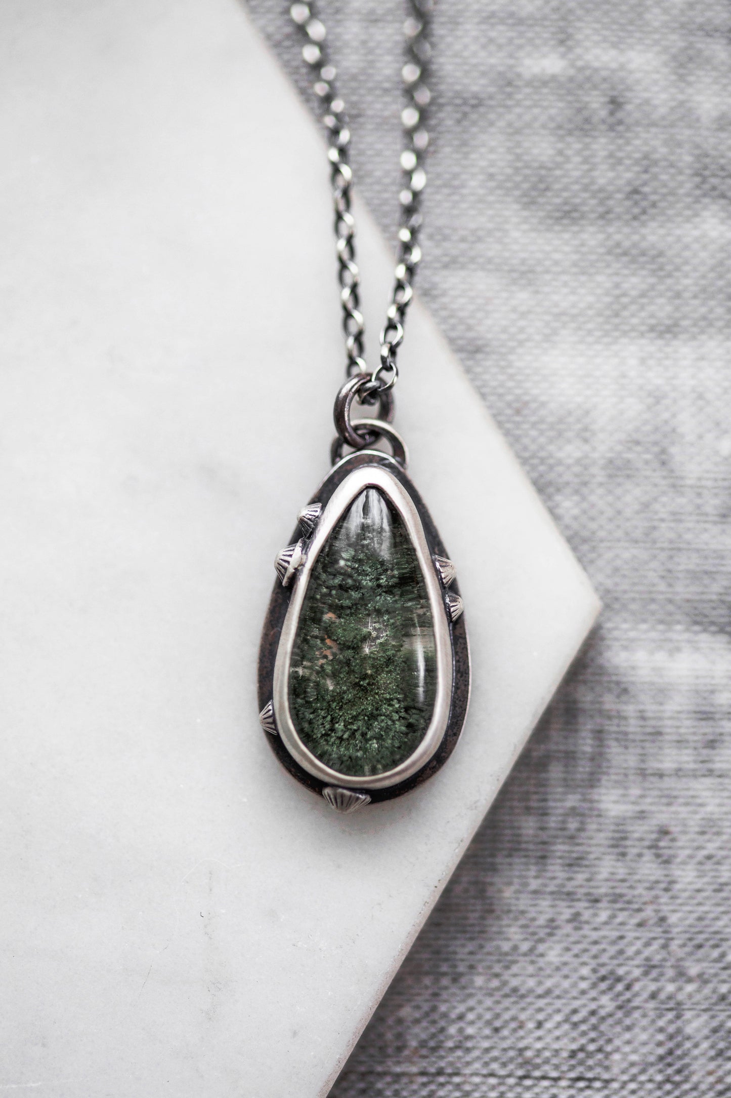 Small | Barnacled Tidal Pool Necklace | #42
