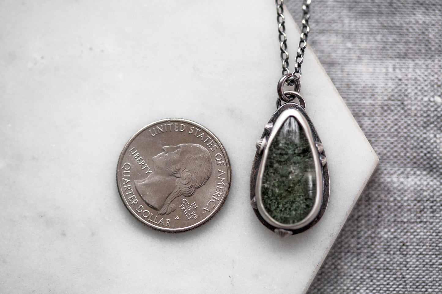 Small | Barnacled Tidal Pool Necklace | #42