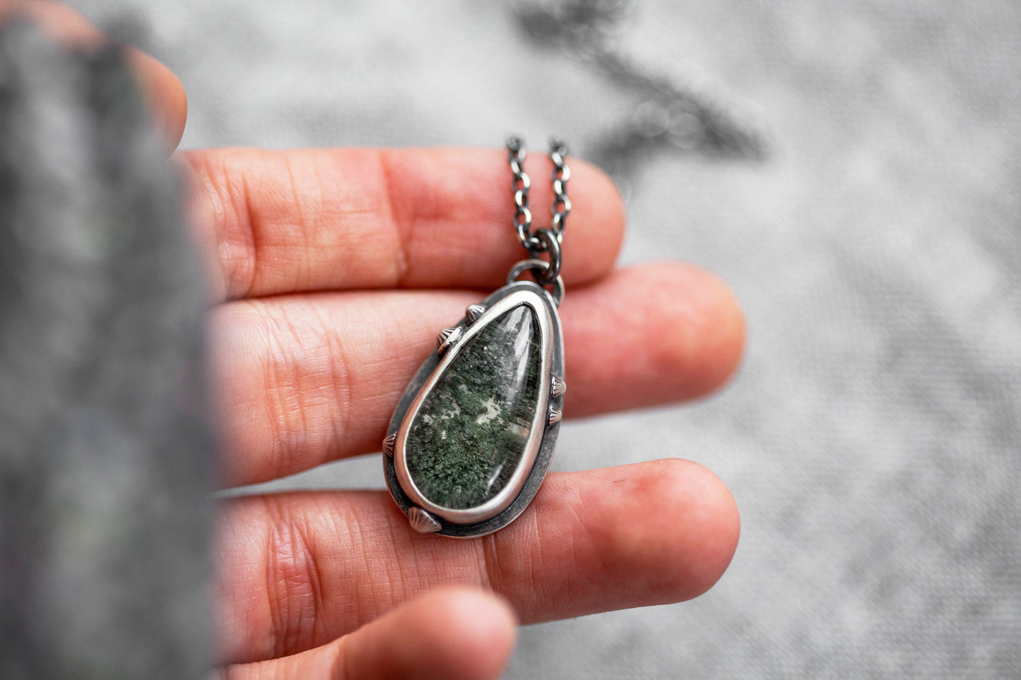 Small | Barnacled Tidal Pool Necklace | #42