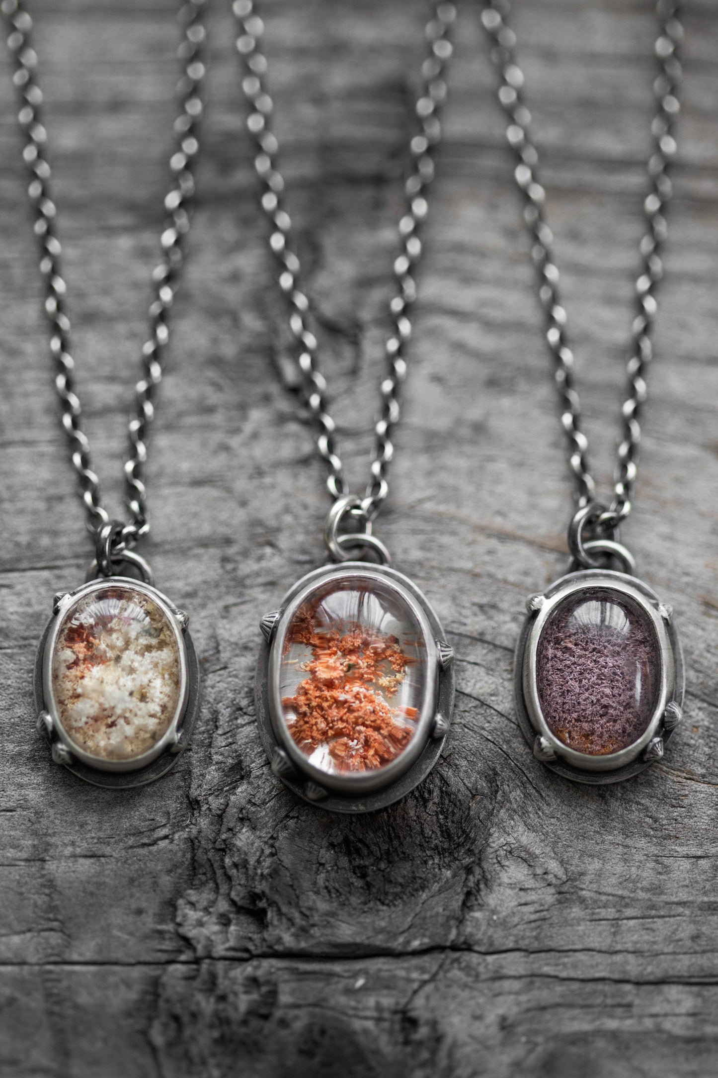 Small | Barnacled Tidal Pool Necklace | #45