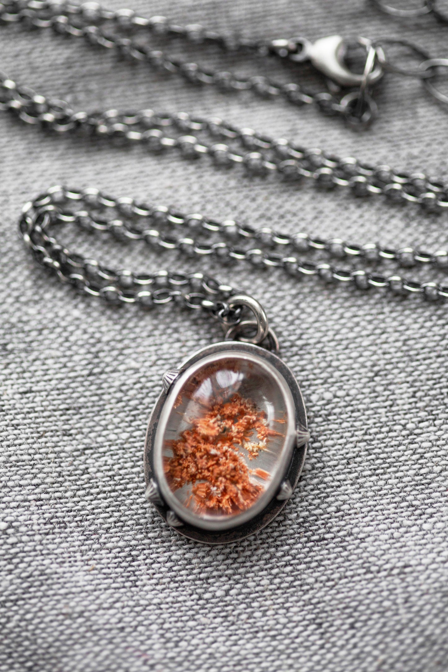 Small | Barnacled Tidal Pool Necklace | #43