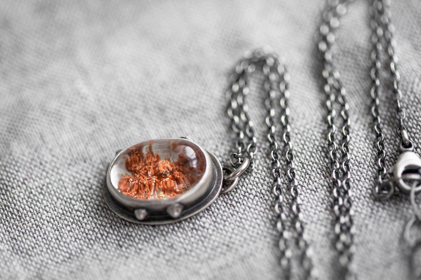 Small | Barnacled Tidal Pool Necklace | #43