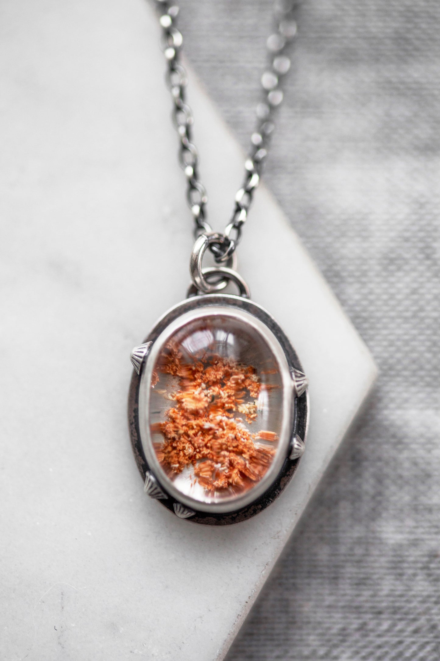 Small | Barnacled Tidal Pool Necklace | #43