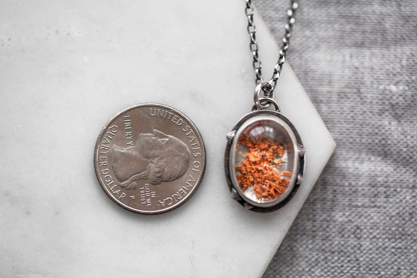 Small | Barnacled Tidal Pool Necklace | #43