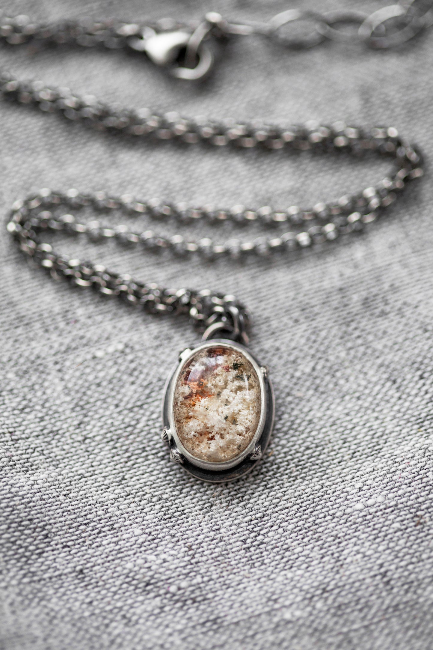 Small | Barnacled Tidal Pool Necklace | #44