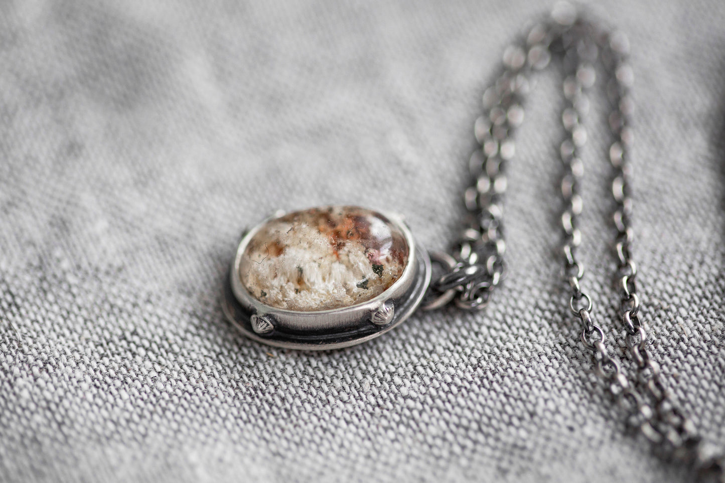 Small | Barnacled Tidal Pool Necklace | #44