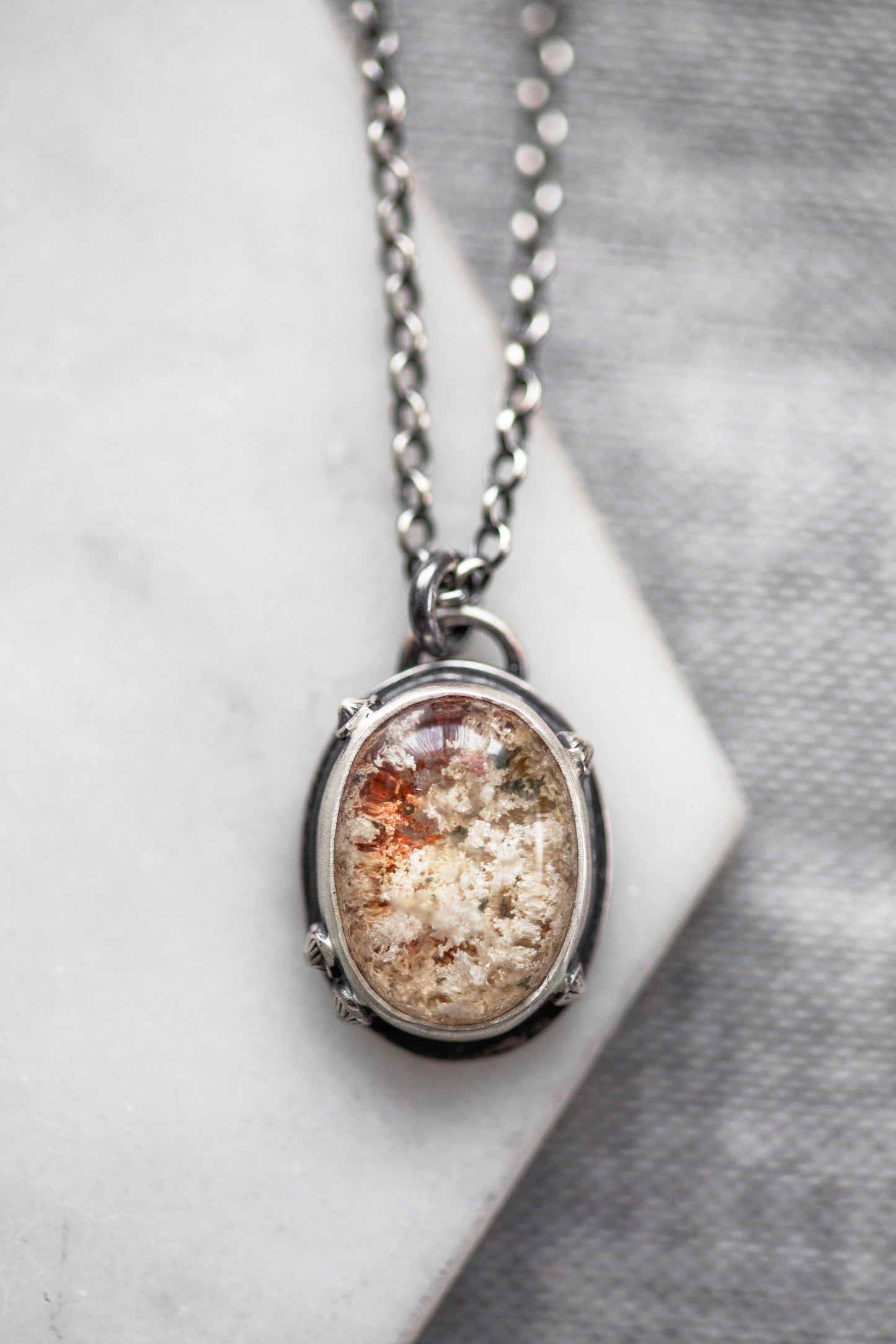Small | Barnacled Tidal Pool Necklace | #44